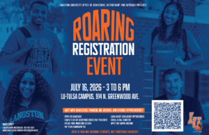 LU-Tulsa July 16 Roaring Registration flier with details