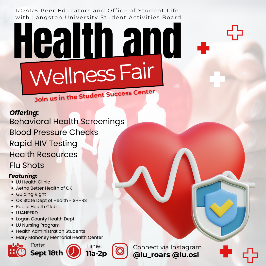 Image of Health & Wellness Fair with details.