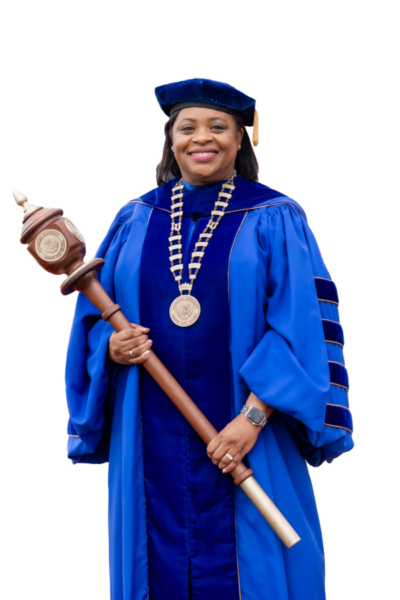 Dr. Ruth Ray Jackson in regalia