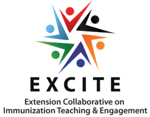 EXCITE logo for the Extension Collaboration on Immunization Teaching & Engagement