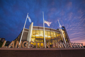 A photo of Langston University's Tulsa campus