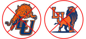 Incorrect Langston University Logos.