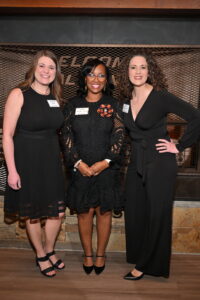 Ayana Talley with her friends from Devon Energy