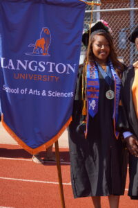 Samiya Robinson in regalia