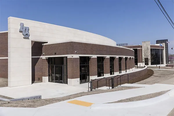 Photograph of the exterior of one of the LU-Tulsa campus buildings